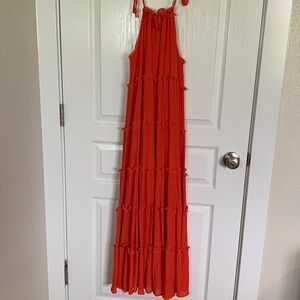 Orange Dress